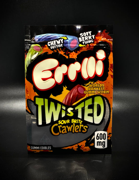 Errlli Gummies -Twisted Sour Brite Crawlers-