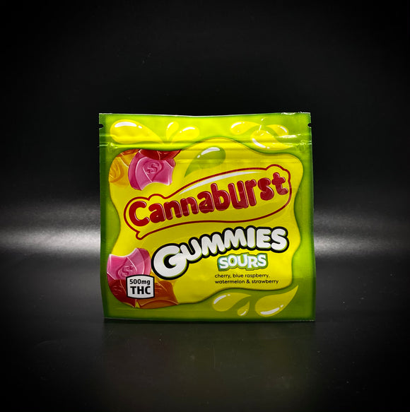 Cannaburst Gummies -Sours- Edibles