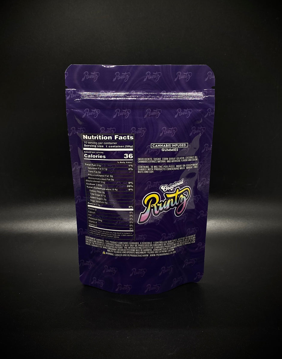 Runtz Gummies -Original Runtz / Berries- 3.5 G – Xotic Packagez Locker
