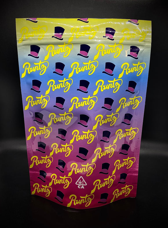 California Clear Raspberry Runtz Runtz -Plain- 1 OZ (28 G) – Xotic Packagez Locker