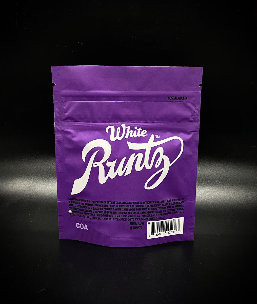 Runtz -White Runtz v3 (New)- 3.5 G – Xotic Packagez Locker